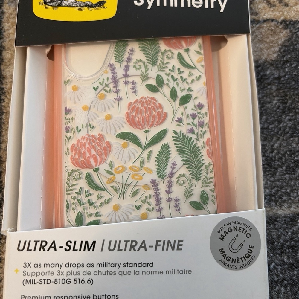 OtterBox - Samsung Galaxy S25 Symmetry Series Case with Magnets - Clear